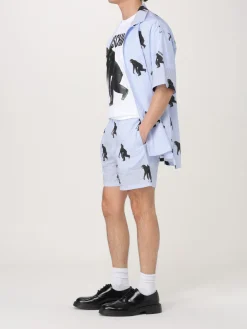T-shirt in cotone con stampa grafica Moschino Couture