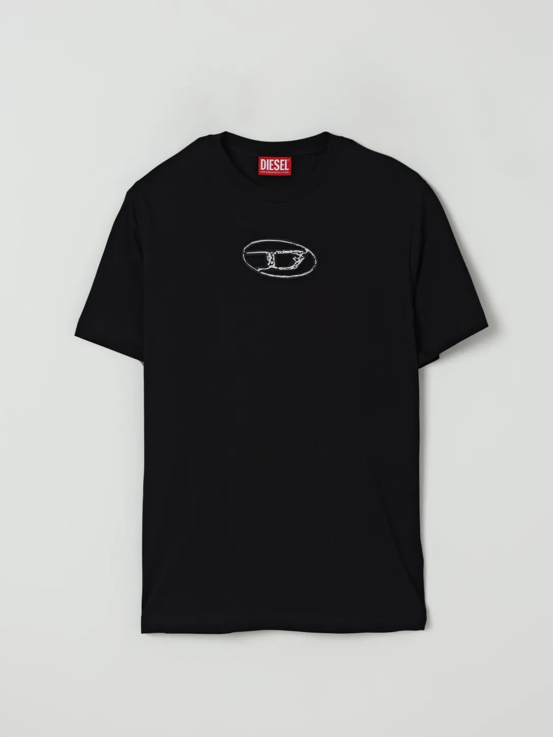 T-shirt in cotone Oval D Diesel