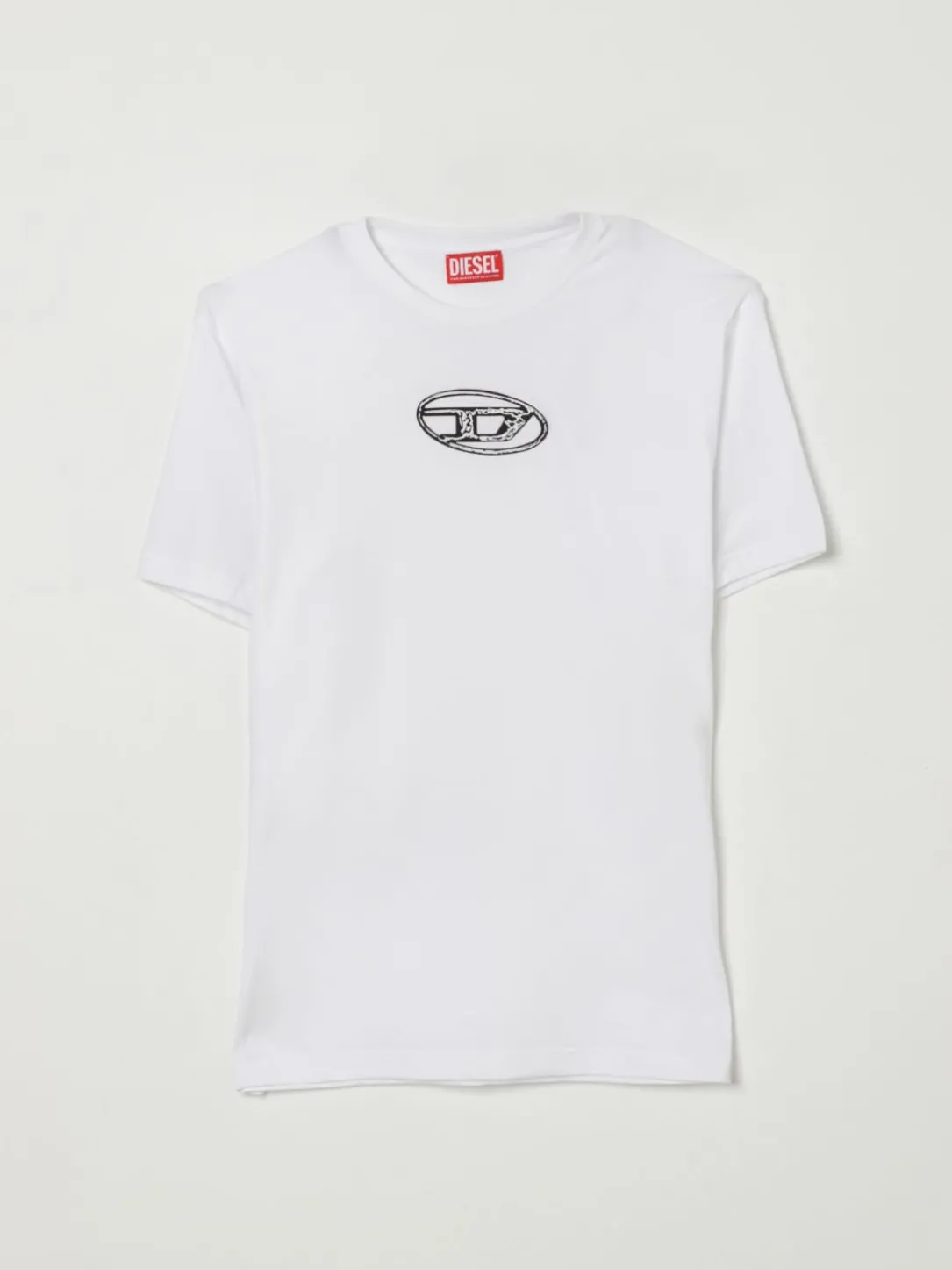 T-shirt in cotone Oval D Diesel
