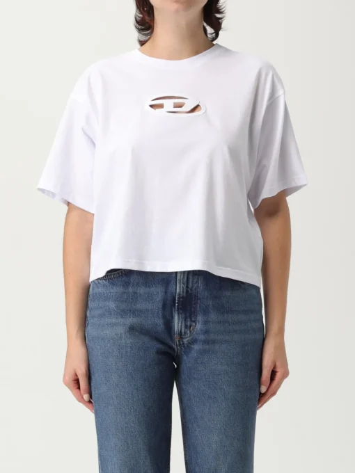 T-shirt in cotone Oval D Diesel
