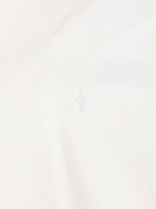 T-shirt in cotone over con logo ricamato The Attico