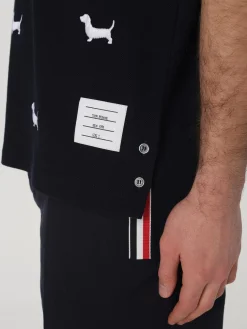 T-shirt in cotone stampata Thom Browne