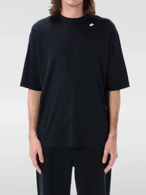 T-shirt in lyocell e cotone Emporio Armani
