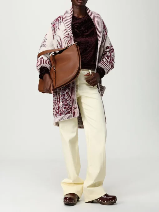 T-shirt in velluto paisley Etro