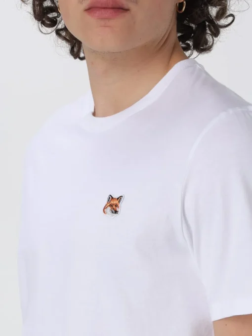 T-shirt Maison Kitsunè con mini logo