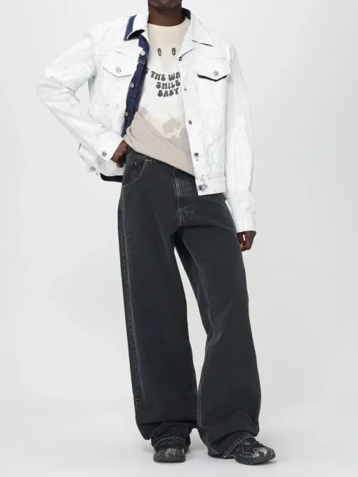 T-shirt MM6 Maison Margiela in cotone con stampa