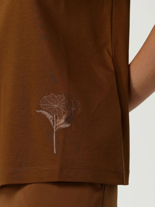 T-shirt MM Max Mara in misto cotone