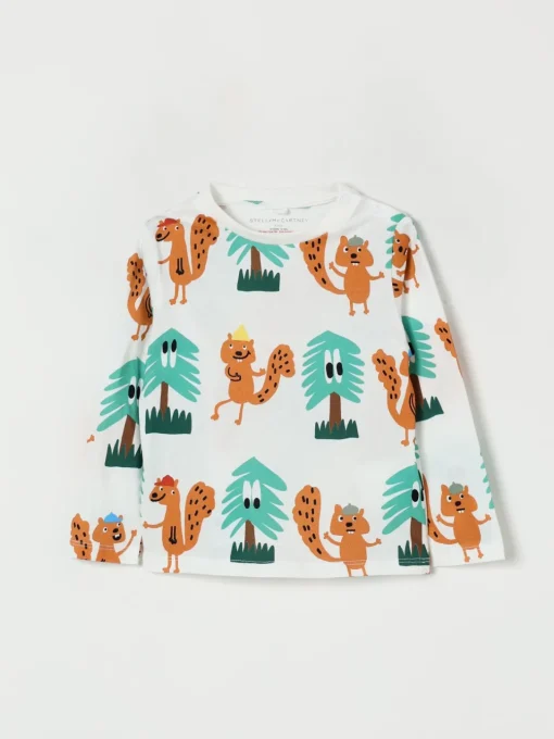 T-shirt Stella McCartney Kids in cotone con stampa
