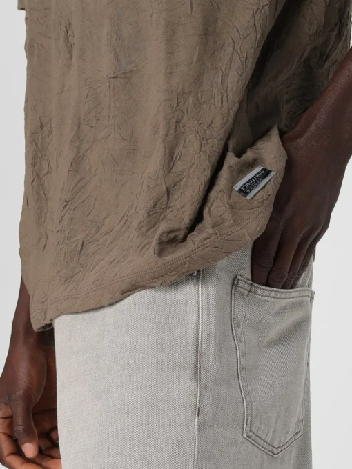 T-shirt stropicciata Our Legacy in misto cotone