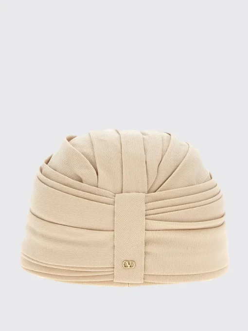 Turbante Valentino Garavani in lana vergine drappeggiata