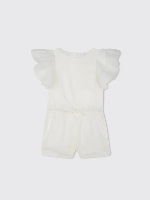 Tuta corta Chloé in cotone organico