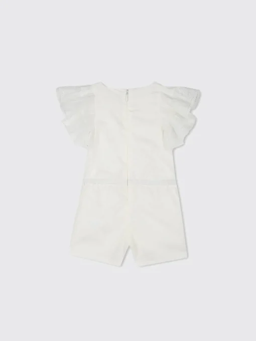 Tuta corta Chloé in cotone organico
