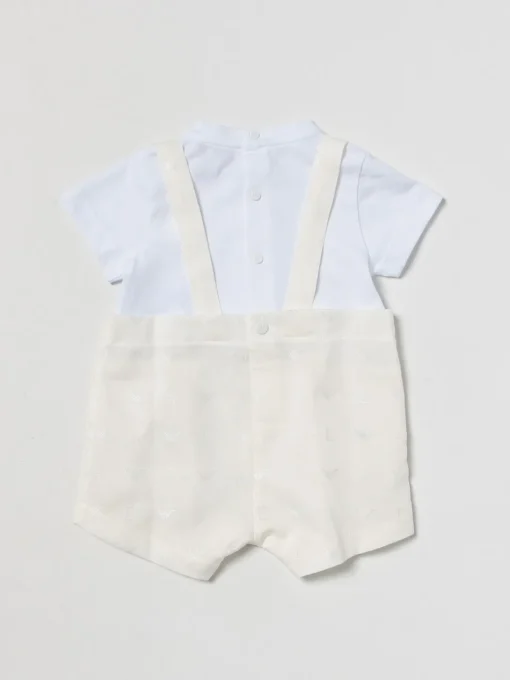 Tuta corta Emporio Armani in misto cotone