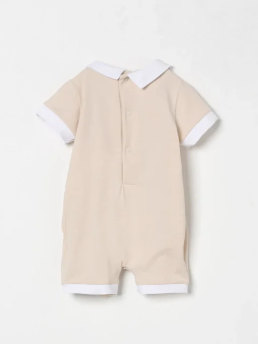 Tuta corta in cotone Teddy Le Bebe'
