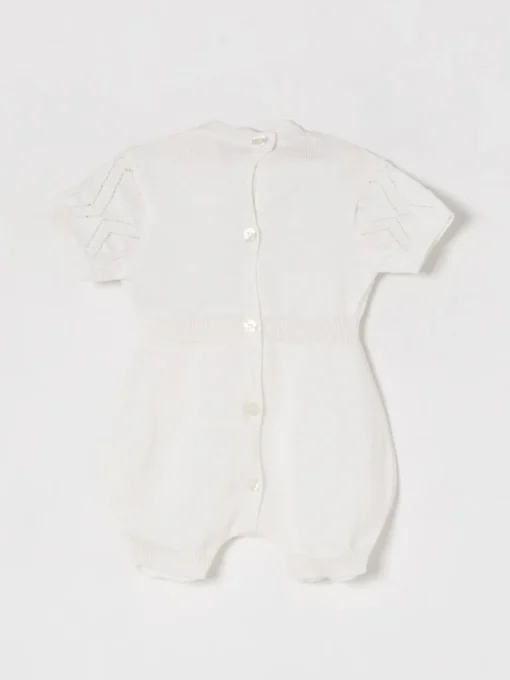 Tuta in maglia di cotone Elisabetta Franchi La Mia Bambina