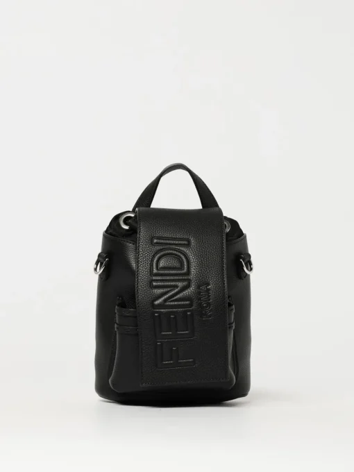 Zaino mini Strike Cher in pelle di vitello Fendi