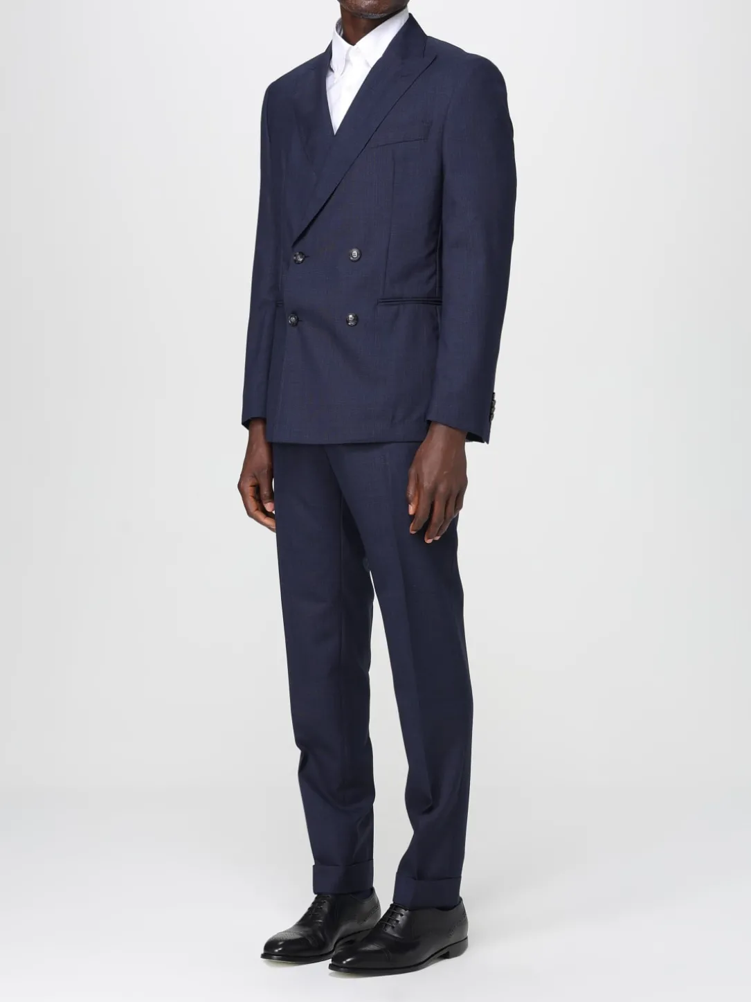 Abito a doppiopetto Boss in lana vergine