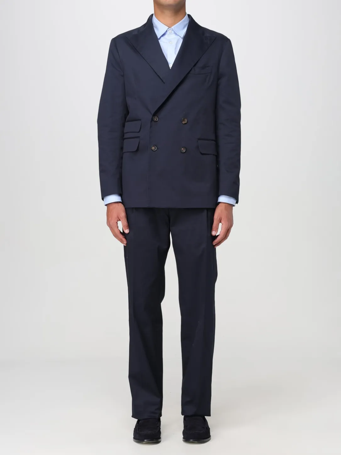 Abito a doppiopetto in cotone Doppiaa