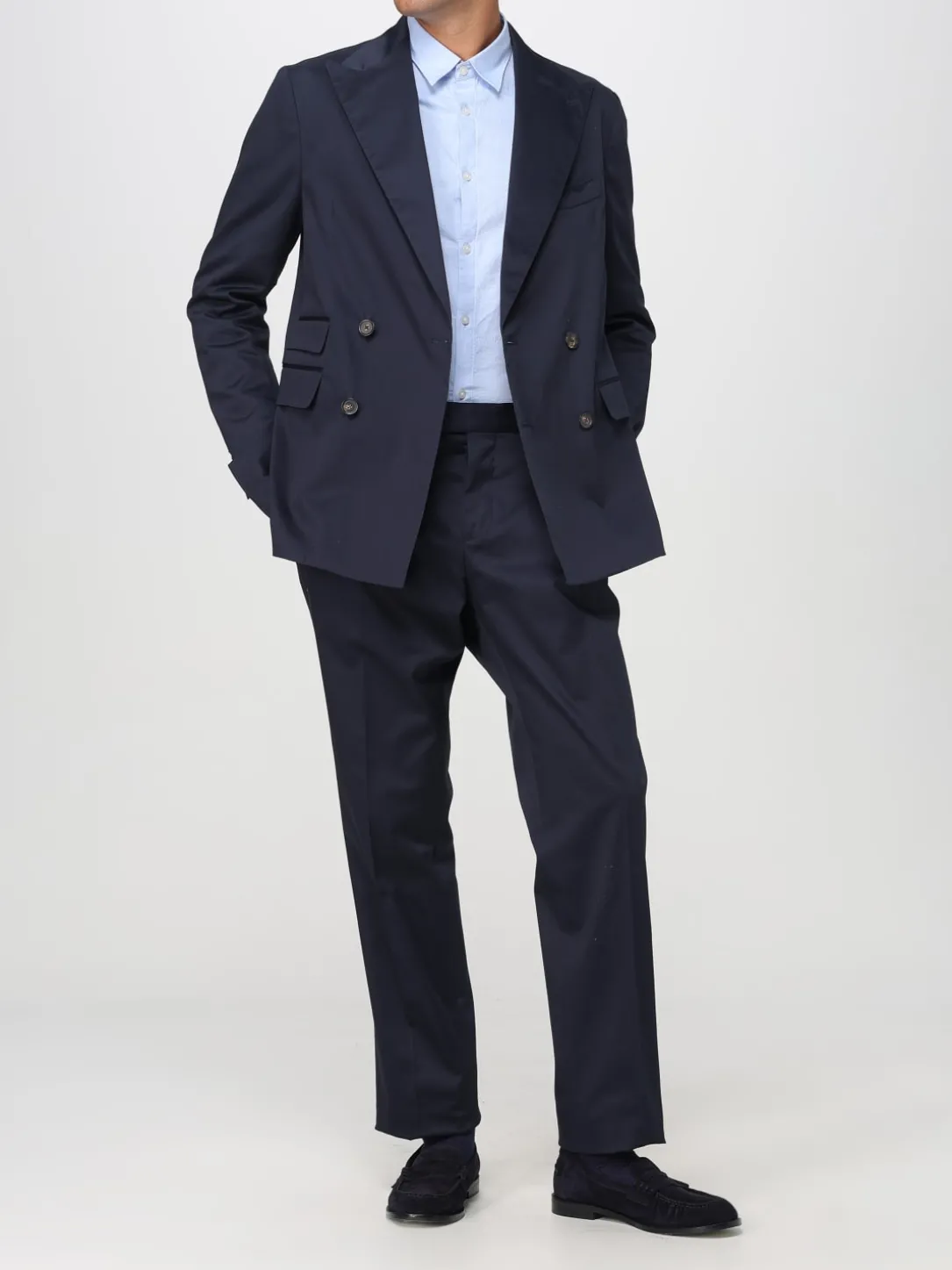 Abito a doppiopetto in cotone Doppiaa