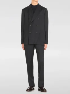 Abito a doppiopetto in lana vergine Lardini