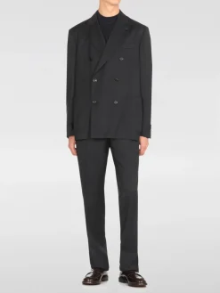 Abito a doppiopetto in lana vergine Lardini