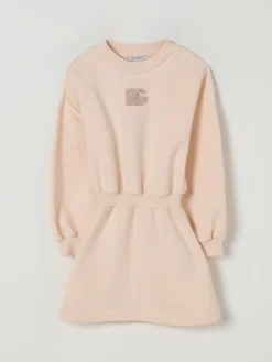 Abito a felpa in cotone DG Dolce & Gabbana