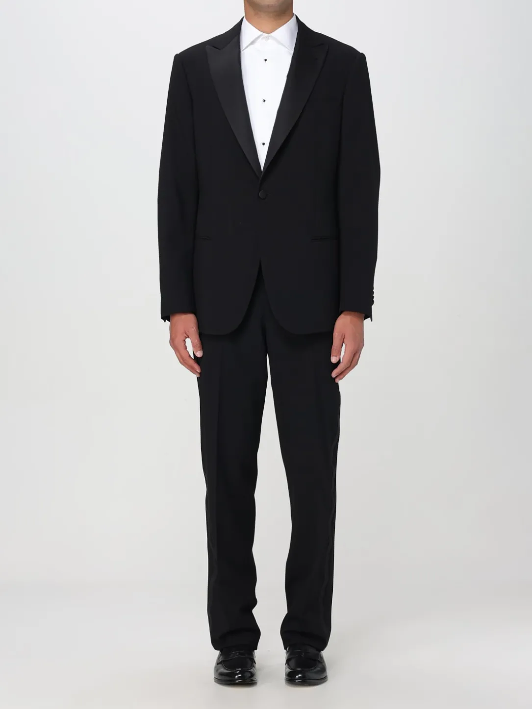 Abito a monopetto Giorgio Armani in seta e lana vergine