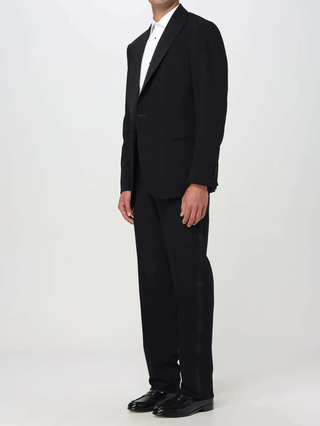 Abito a monopetto Giorgio Armani in seta e lana vergine