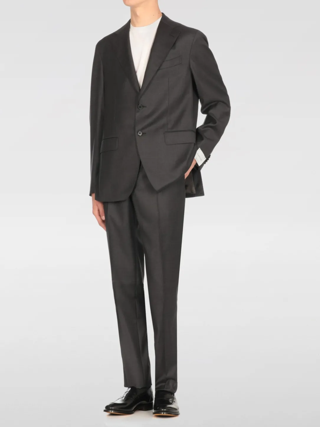 Abito a monopetto in lana Caruso