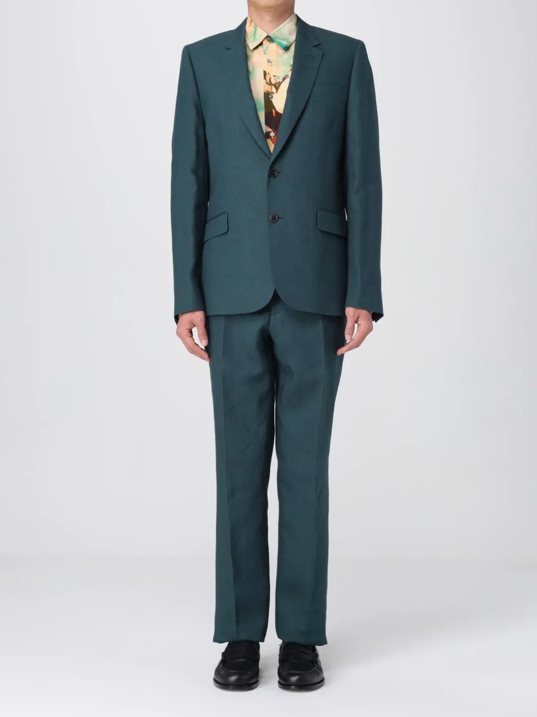 Abito a monopetto in lino Paul Smith