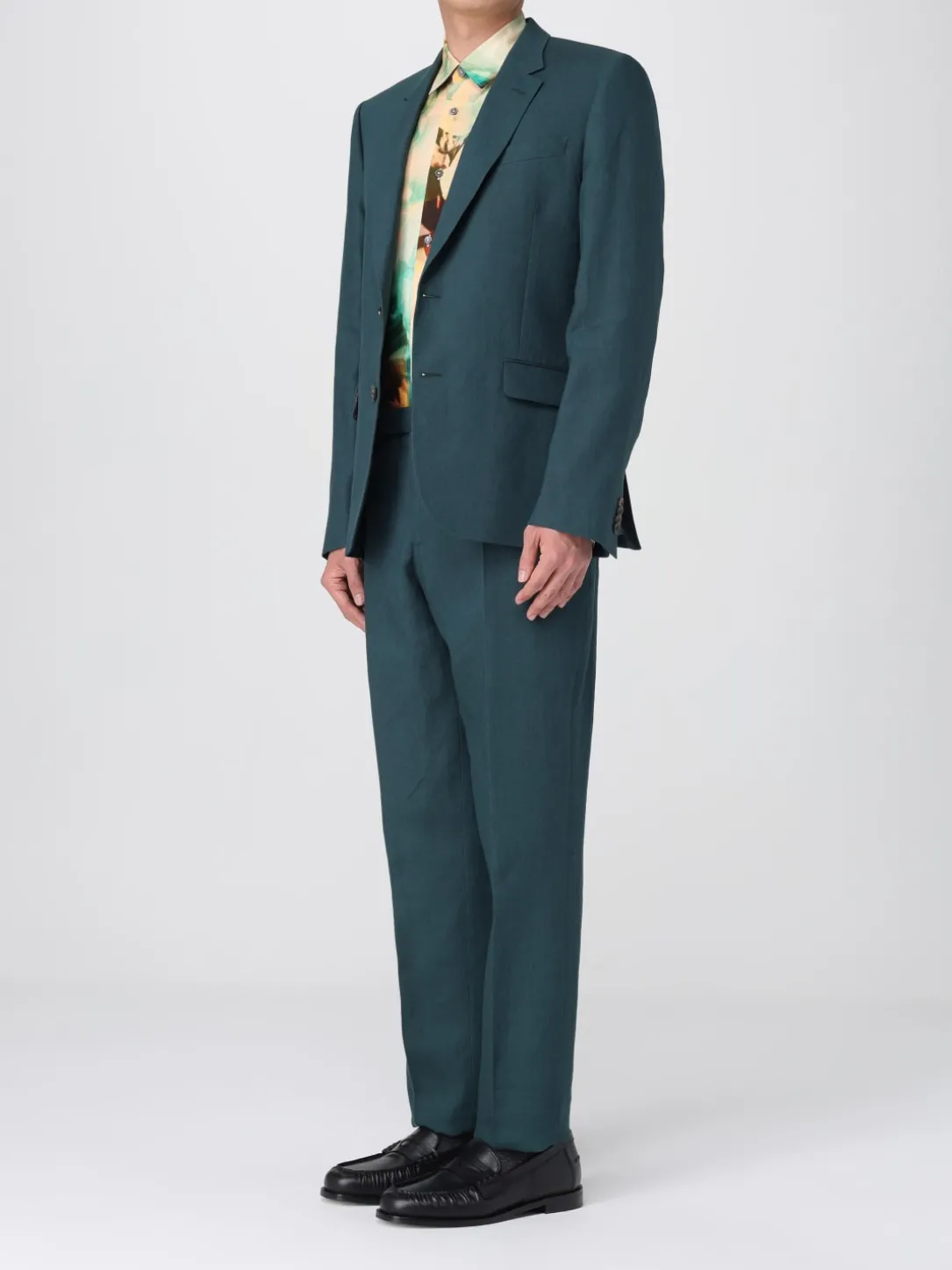 Abito a monopetto in lino Paul Smith