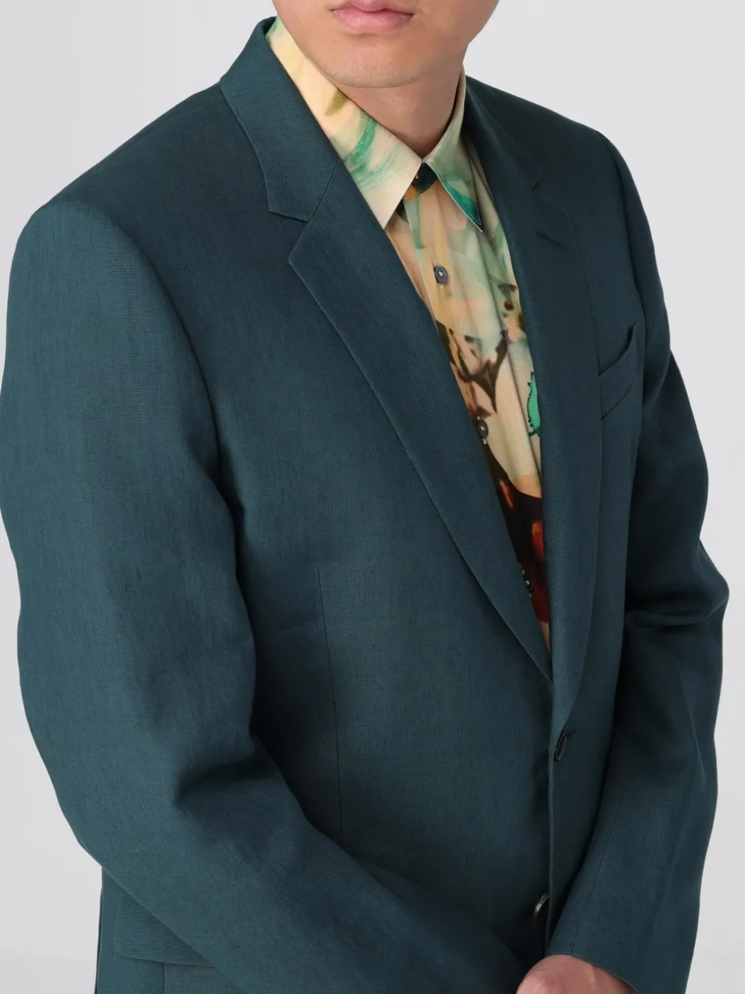 Abito a monopetto in lino Paul Smith