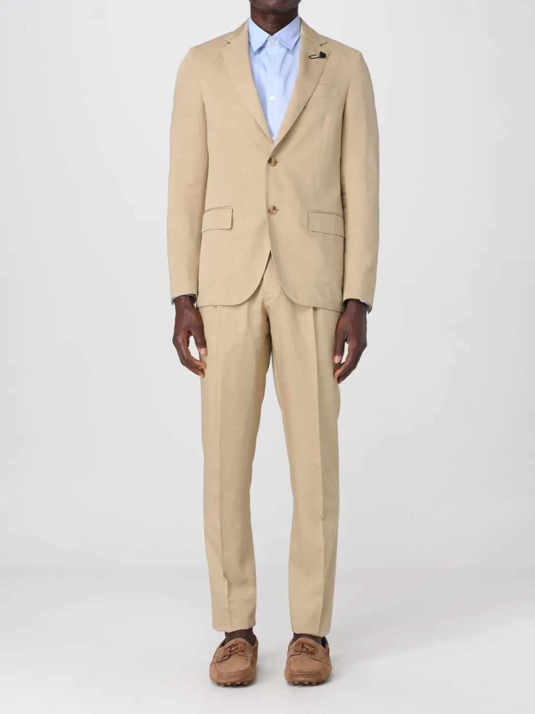 Abito a monopetto in misto lana Lardini