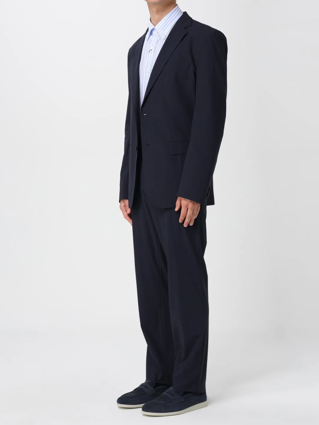 Abito a monopetto in poliestere Boss