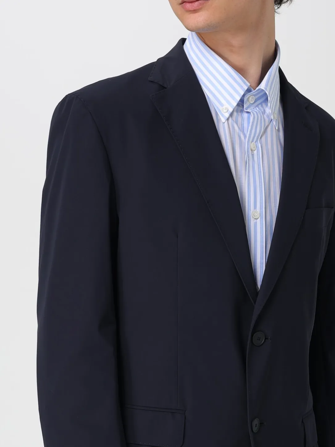 Abito a monopetto in poliestere Boss