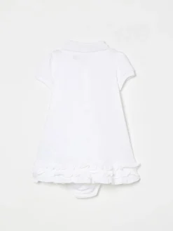 Abito a polo in cotone con logo all-over Polo Ralph Lauren