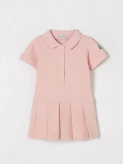 Abito a polo in cotone Moncler