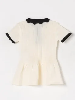 Abito a polo in maglia Elisabetta Franchi La Mia Bambina