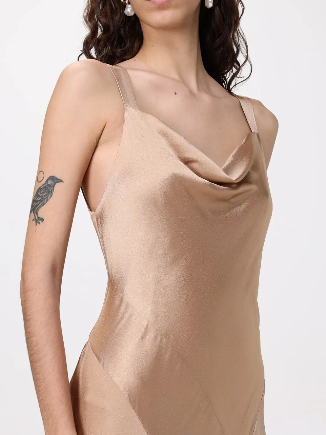 Abito Alberta Ferretti in misto seta