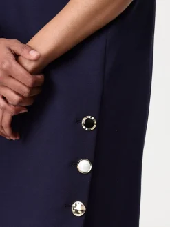 Abito basic Twinset in misto viscosa