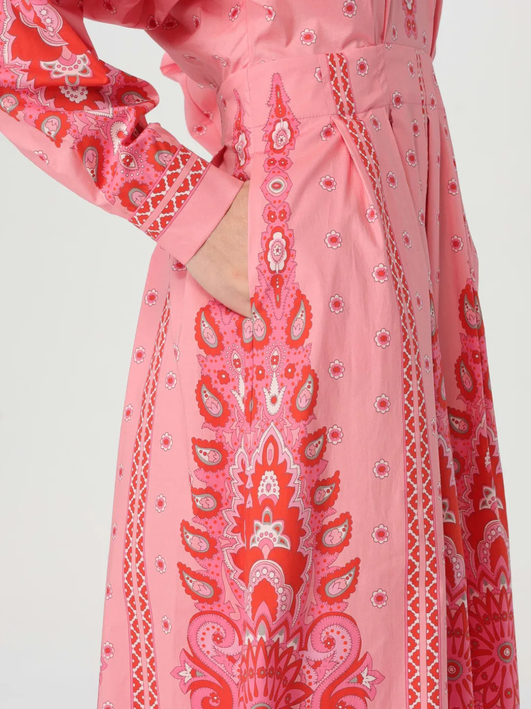 Abito chemisier Etro in popeline di cotone