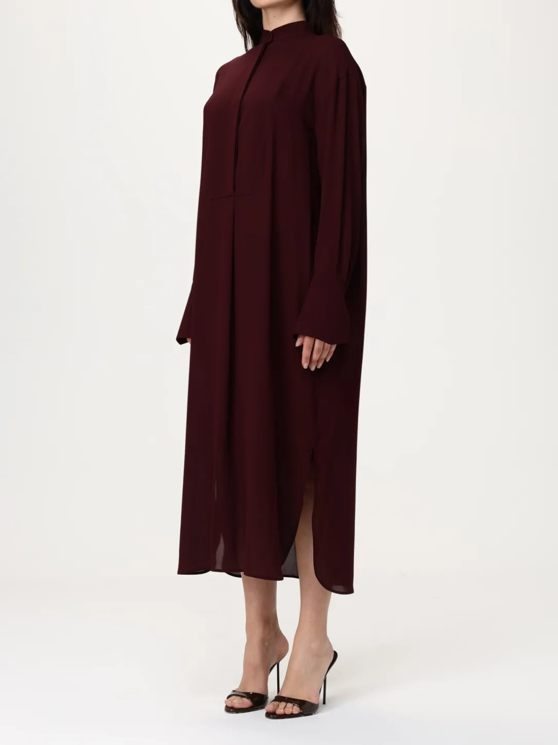 Abito chemisier McQueen in seta