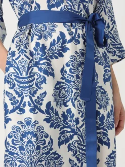 Abito chemisier 'S Max Mara in seta stampata