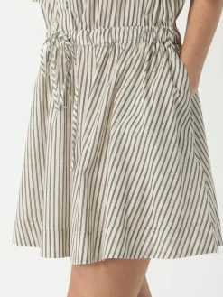 Abito chemisier Twinset Actitude in cotone a righe