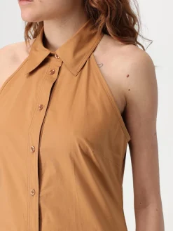 Abito chemisier Twinset in cotone stretch