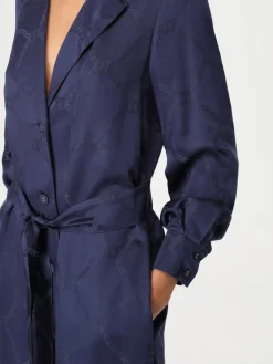 Abito chemisier Twinset in misto viscosa