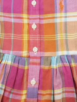 Abito con bloomers Polo Ralph Lauren in cotone check