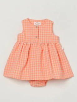 Abito con bloomers Teddy & Minou in misto cotone vichy