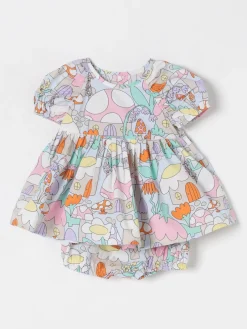 Abito con culotte in cotone Stella McCartney Kids
