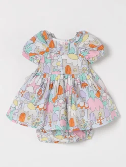 Abito con culotte in cotone Stella McCartney Kids